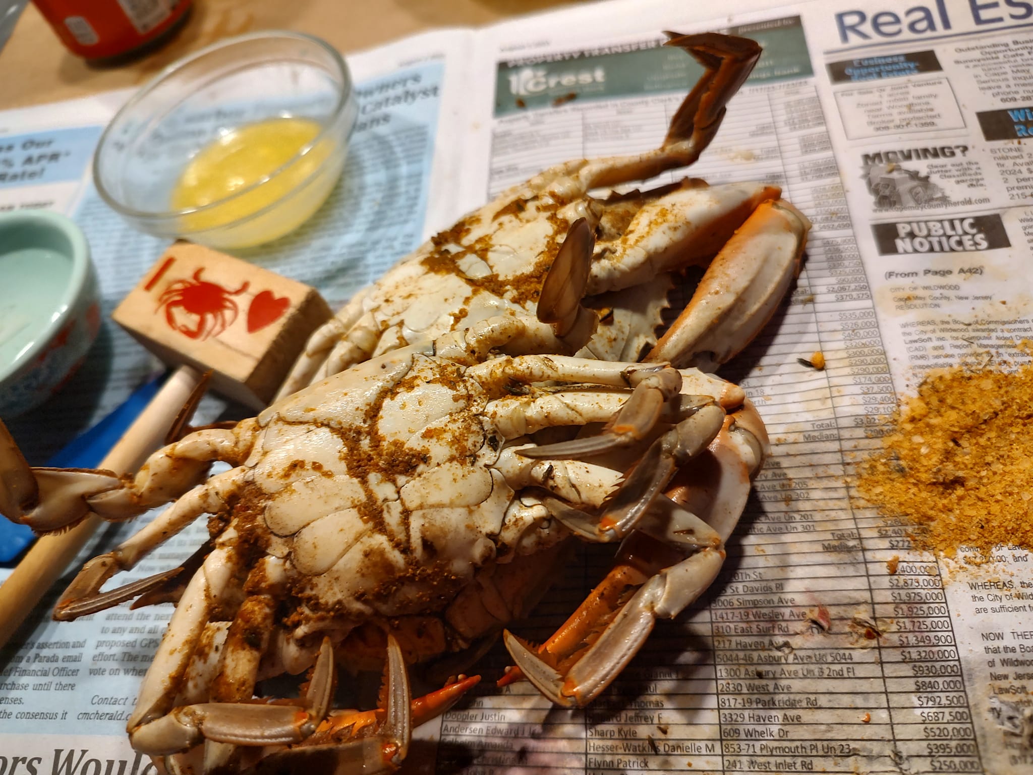 The best Jersey Crabs you ever had.